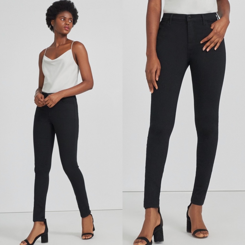 J Brand Maria high rise skinny leg jeans